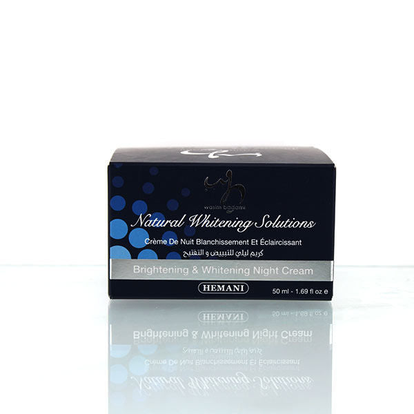 Natural Whitening Solutions Brightening and Whitening Night Cream