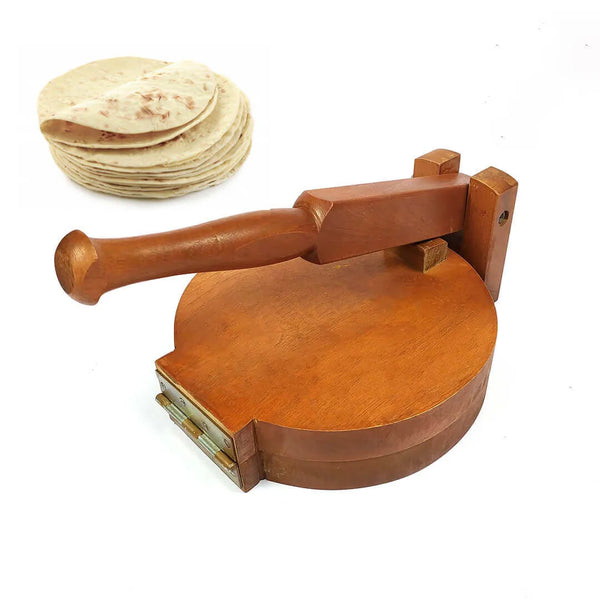 Wooden Press Roti Maker