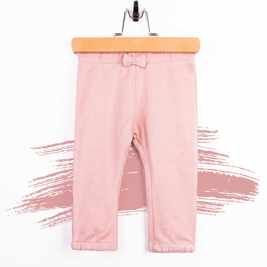 C.A Baby Girl Pink Bow Trouser