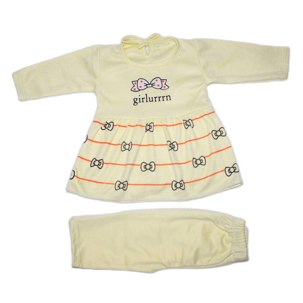 Baby printed dress. Age 0 to 6 months. -4