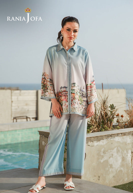 RARE-06 STITCHED PRINTED LAWN 2 PCS
