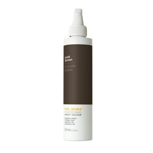 MILK SHAKE COLD BROWN CHOCOLATE SHADES DIRECT COLOUR CASTANO FREDDO 200ML