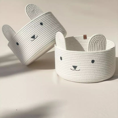 Bunny Design for Kids Room, Toy Storage, and Nursery Décor