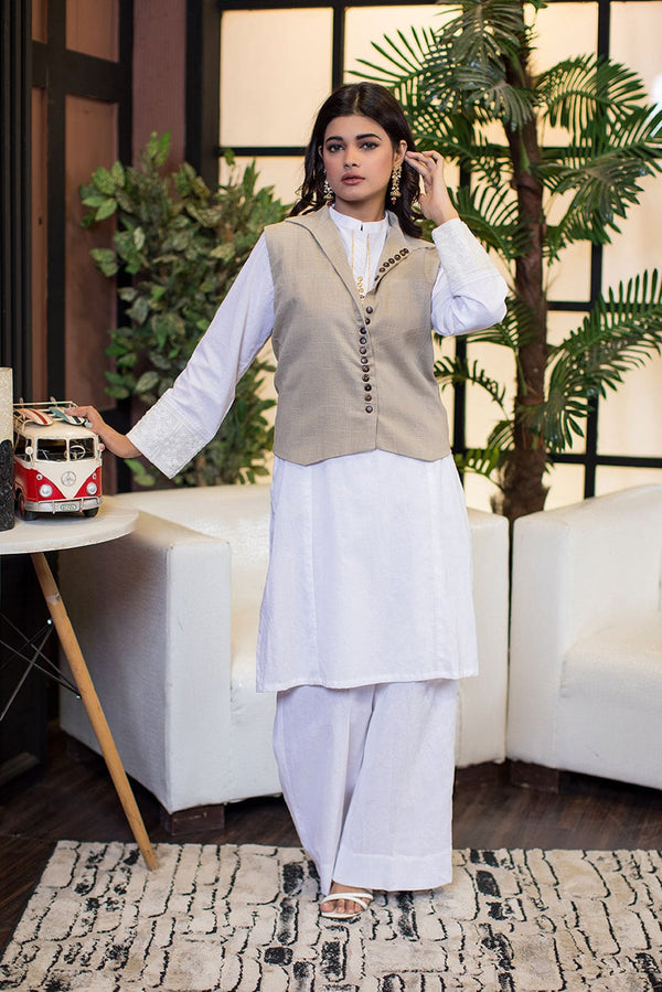 Urban Cut 1 Piece Cotton Sleeveless Shirt