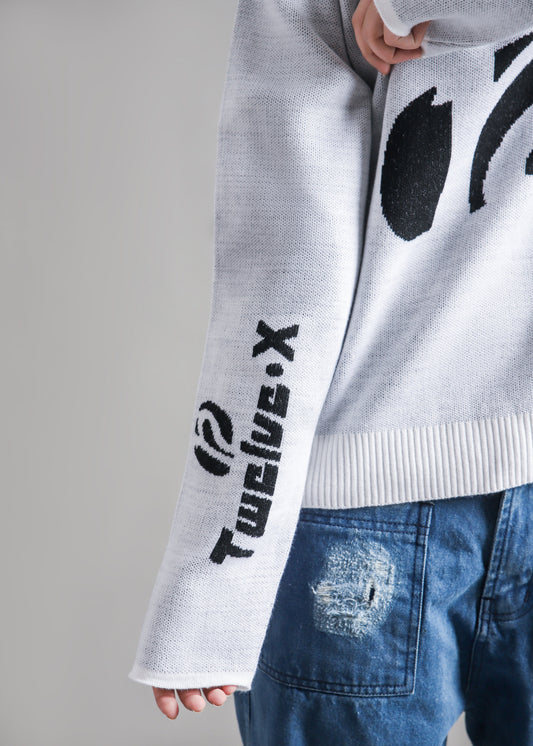 12 Logo Knitted Sweater