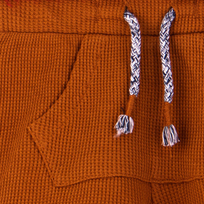 C.A Baby Boy Rust Jersey Shorts