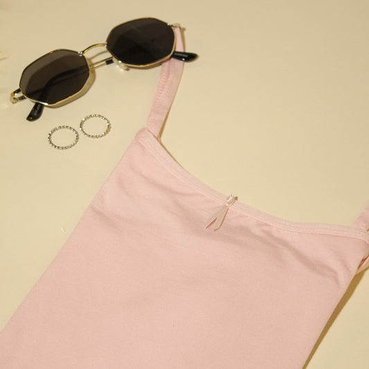 Camisole, Ultra Soft Viscose Lycra Slip, ORCHID PINK