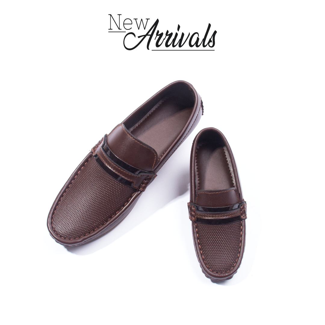Baby Boy Brown Belt Fancy Loafers