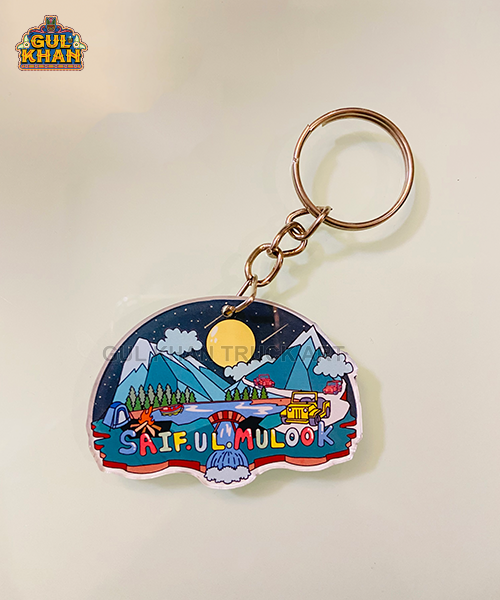 Saif-ul-Mulook Premium Acrylic Key Chain