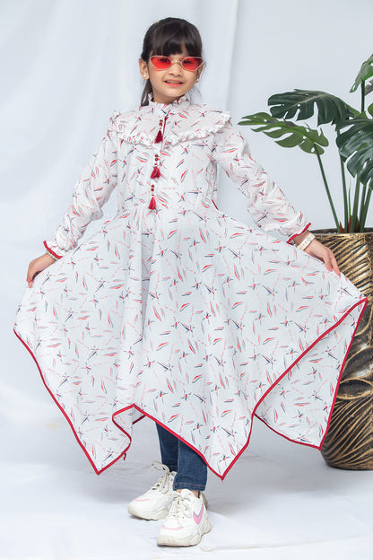 PRINTED FROCK SKU: FRK-041