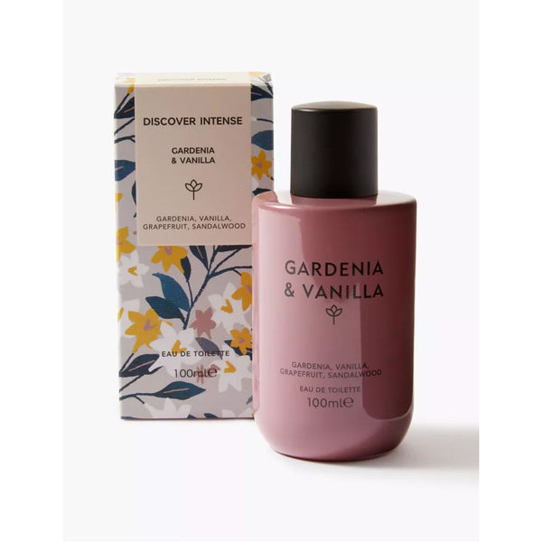 M&s Discover Intense Gardenia & Vanilla Edt 100ml
