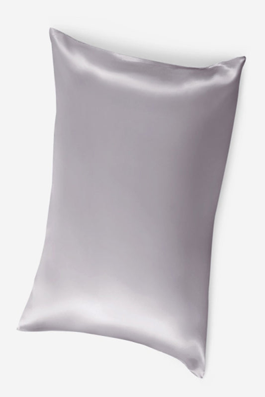 Valerie Silver Silk Pillowcase-VL-PLW01-GRY
