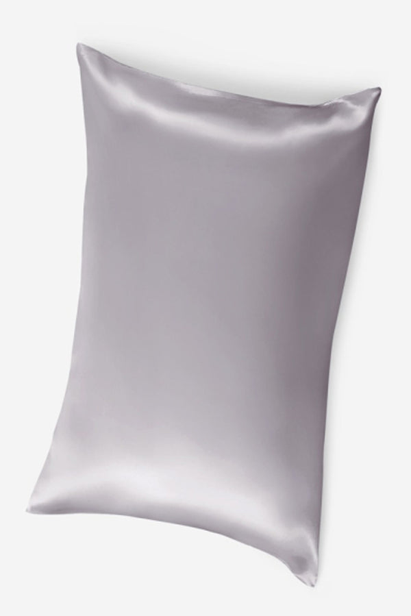 Valerie Silver Silk Pillowcase-VL-PLW01-GRY