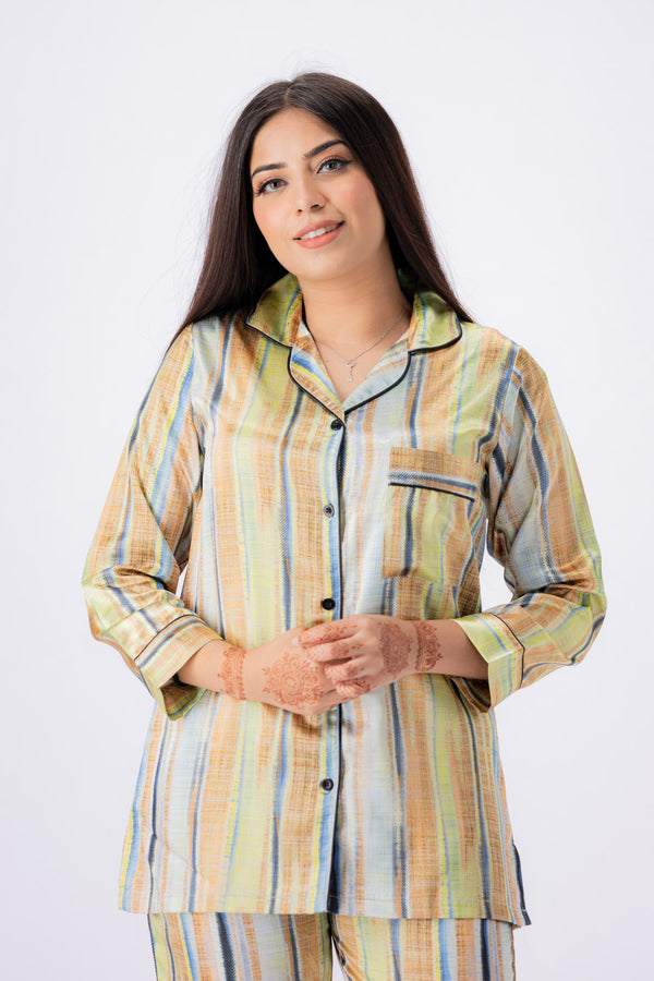 Valerie Women Light Green PJ Set 2pc-VL-GLOSSY-11