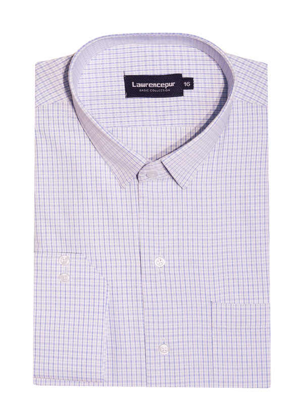 Lawrencepur Formal Check Shirt For Men - LP23S 13