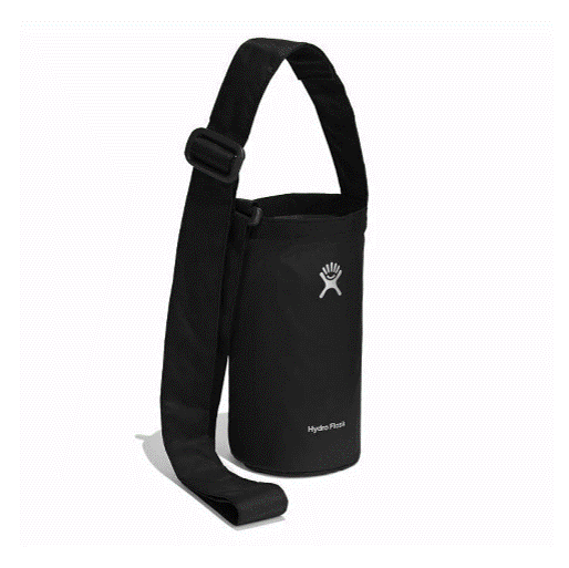 SMALL PACKABLE BOTTLE SLING-BLACK