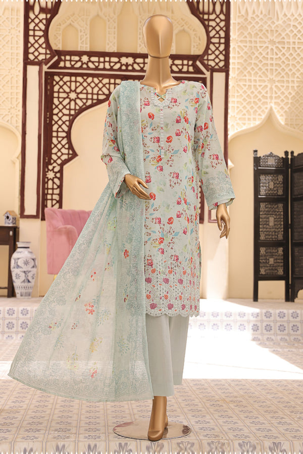 Mehak By HZ Unstitched 3 Piece Emb Lawn Vol-02 Collection'2025-MEC-508