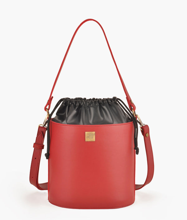 RTW Creation - Maroon top-handle bucket bag
