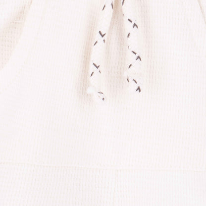 C.A Baby Boy White Pockets Cotton Jersey Shorts