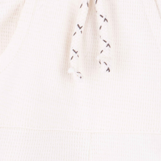 C.A Baby Boy White Pockets Cotton Jersey Shorts