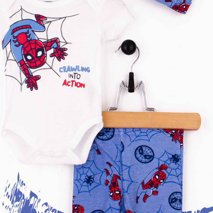 Baby Boy 3 Piece Crawling In to Action