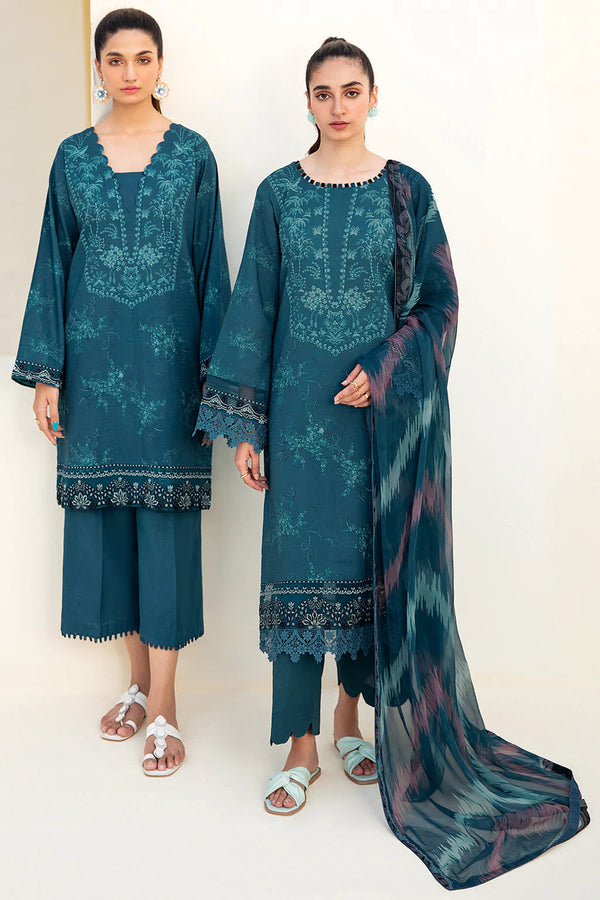 Dastoor by Ramsha Unstitched 3 Piece Digital Printed Khaddar Vol-02 Collection'2022-E-204