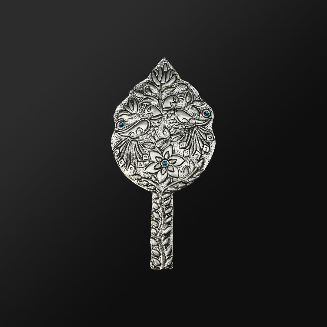 Hand Mirror Silver