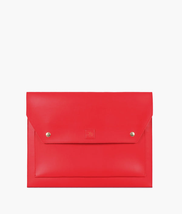 RTW Creation - Red laptop sleeve 17"
