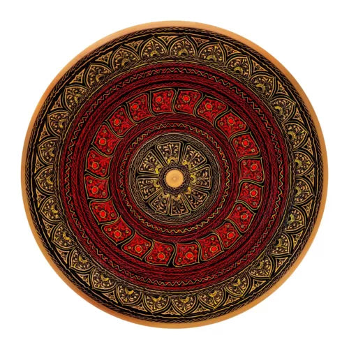 Elevate Your Space with Our Raspberry Handmade Coffee Table  Unique Design