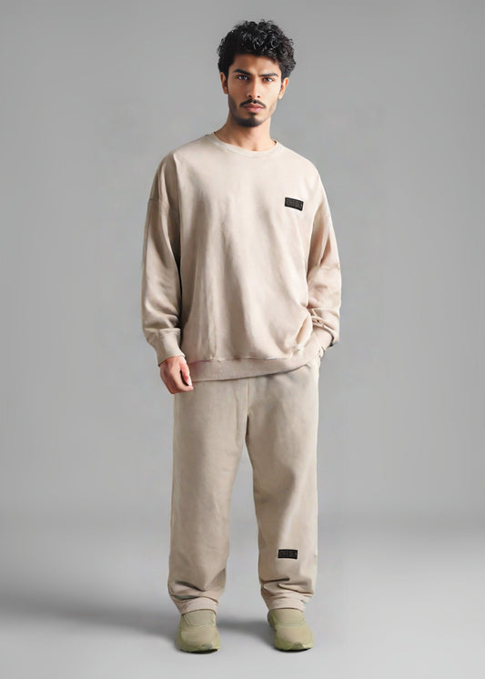 Crew Neck Sweater Set
