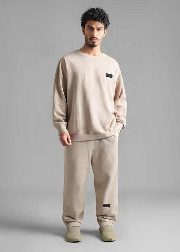 Crew Neck Sweater Set