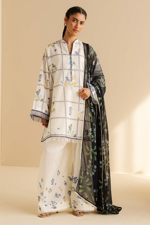 CoCo Prints By Zara Shah Jahan Unstitched 3 Piece Lawn Drop Two Collection'2025-10-A-Luna