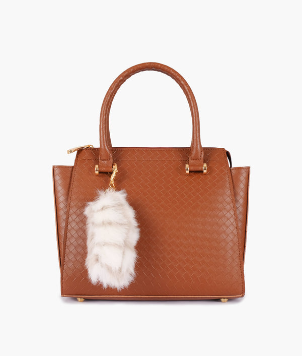 RTW Creation - Brown classic mini top-handle bag