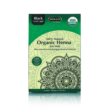 Organic Henna for Hair 100g - Black