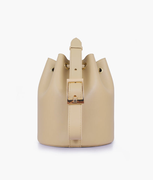 RTW Creation - Off-white loop handle bucket bag