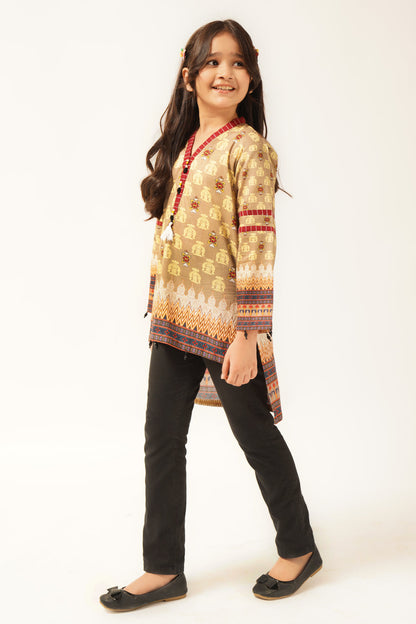 01 PCS Digital Printed Kurti SKU: WRTW-006