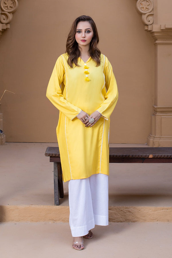 Urban Cut 1 Piece Embroidered Kurta