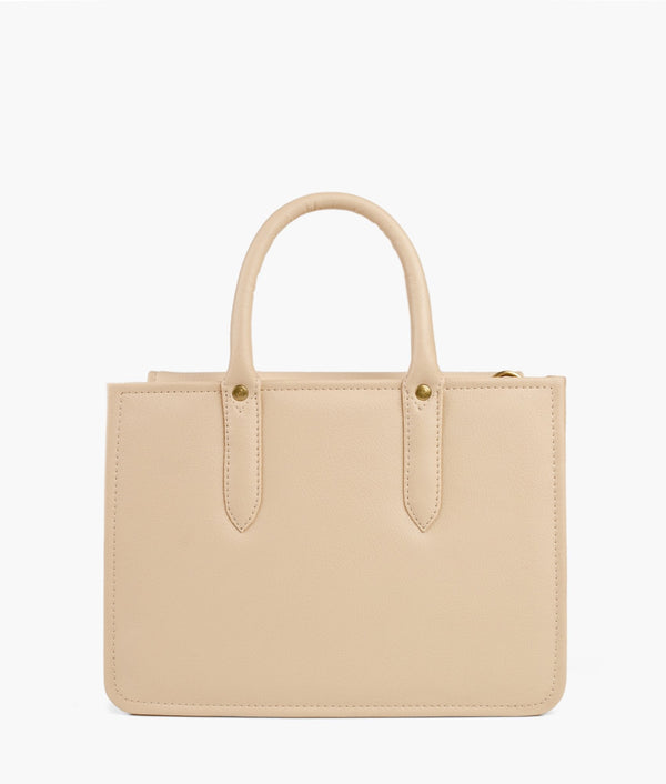 RTW Creation - Off-white crocodile satchel bag