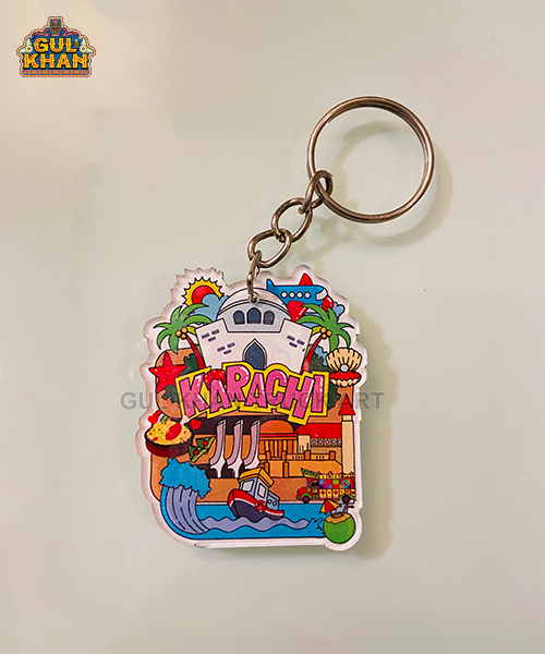 Karachi Premium Acrylic Key Chain