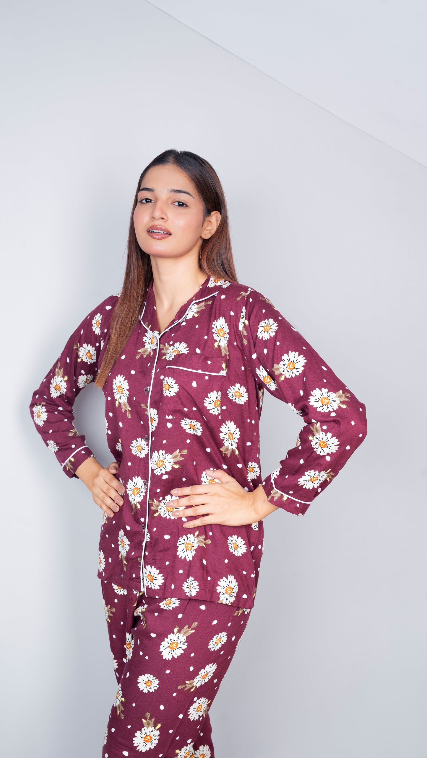 Red Tulips PJ Set