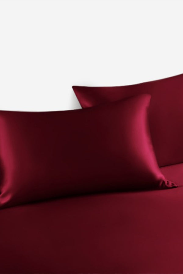 Valerie Claret Silk Pillowcase-VL-PLW01-BG