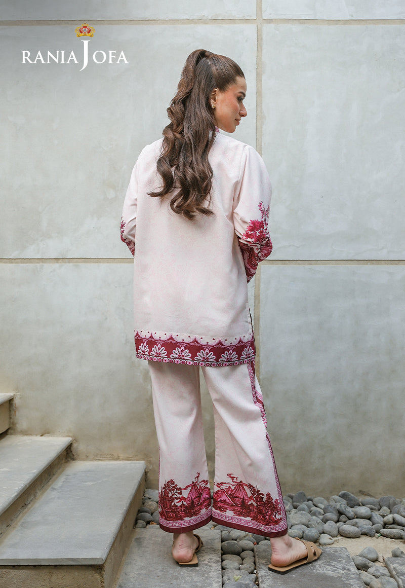 RARE-07 STITCHED PRINTED LAWN 2 PCS