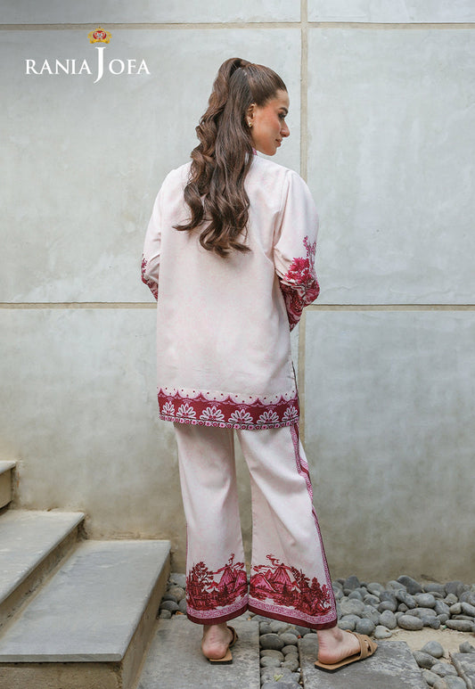 RARE-07 STITCHED PRINTED LAWN 2 PCS