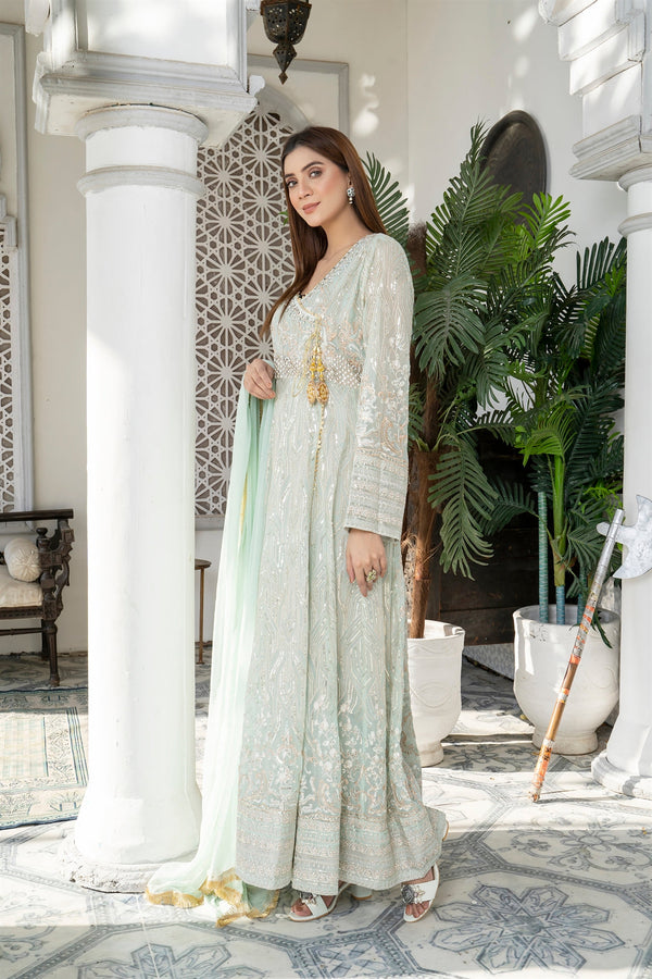 Manahils Stitched Formals Kurti 105