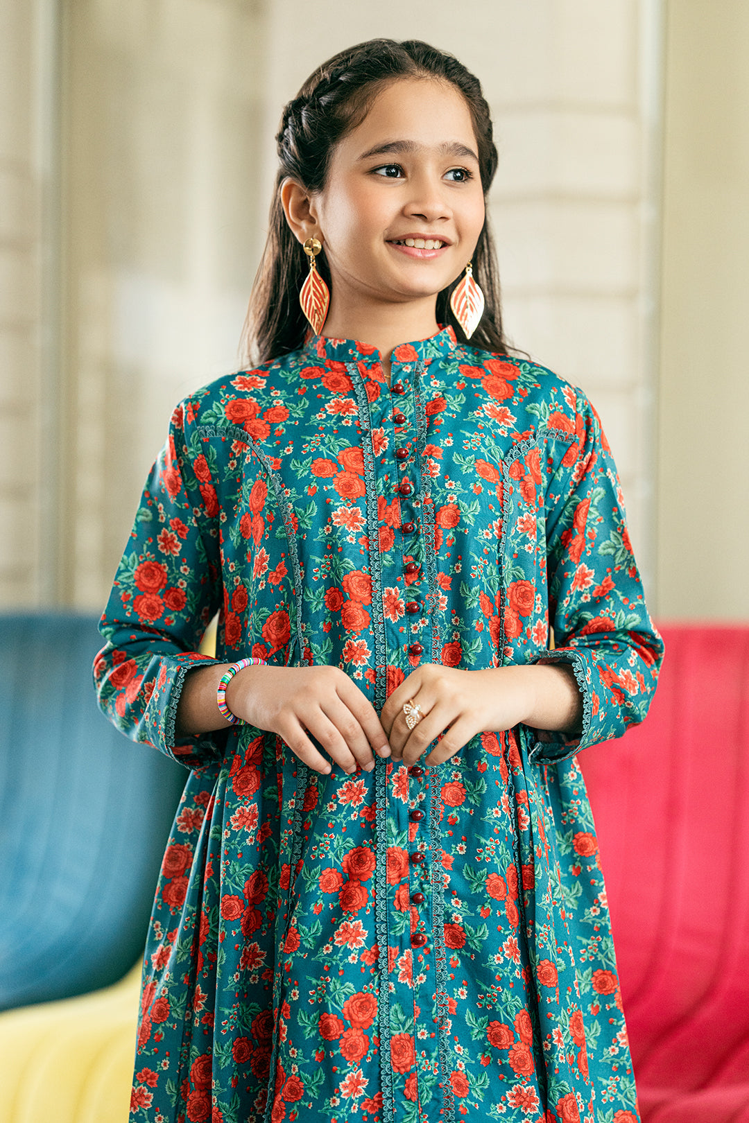 K-ALPRTW-050, POLI LAWN CO-ORD SET