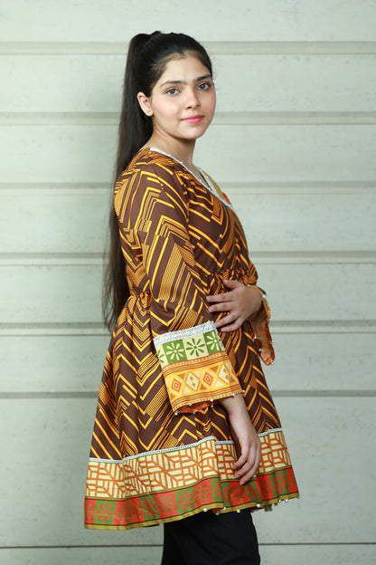 PFRK-005 PRINTED FROCK