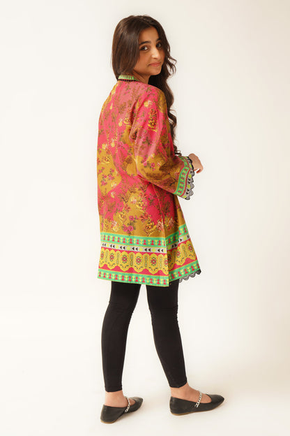 01 PCS Digital Printed Kurti SKU: WRTW-008
