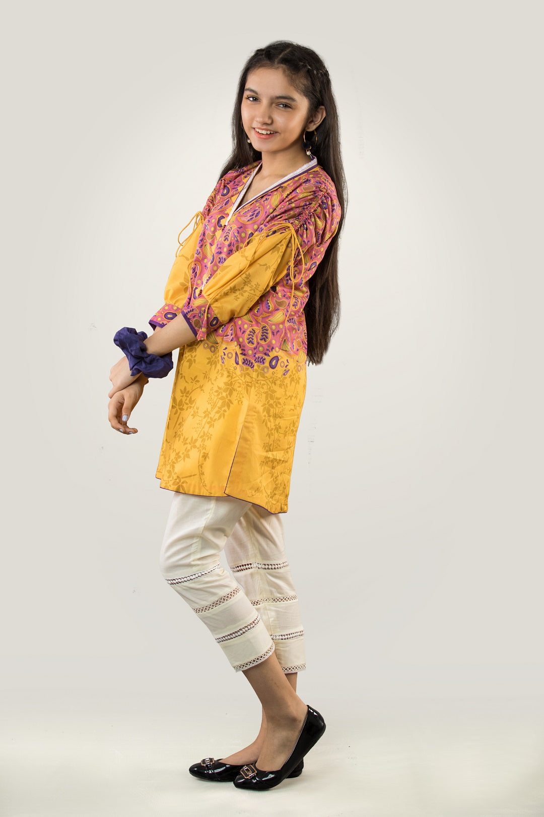 PRKT-053 POP ART Digital Printed Lawn Shirt & Cotton Trouser