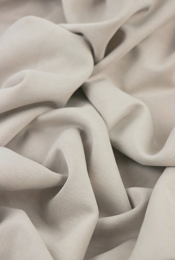 Manahils Stitched Clay Almond Crepe