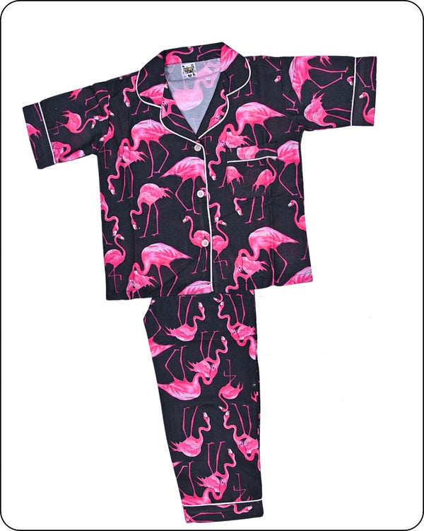 Kids klub cozy sleepwear breathable & light weight pajama set-animal-2